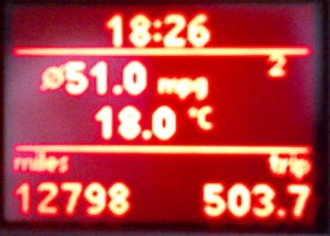 500 miles to the tank 500 miles to the tank