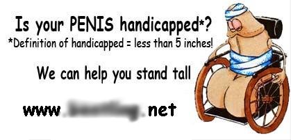 Disabled Penis