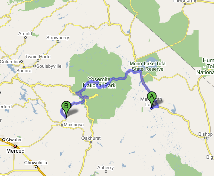 Mammoth Lakes To Yosemite Park Mammoth Lakes To Yosemite Park